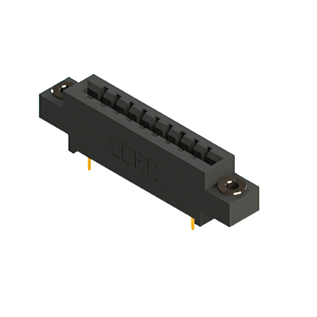 CONN EDGE SGL FMALE 9POS 0.156