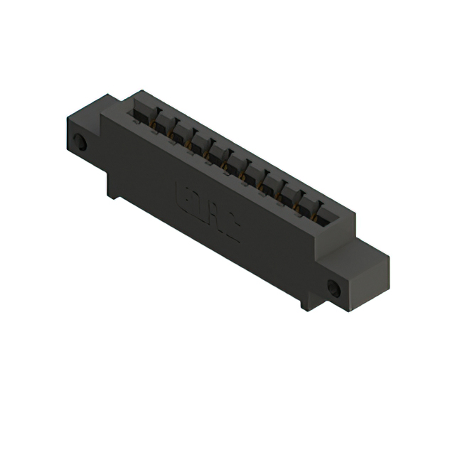 CONN EDGE SGL FMALE 10POS 0.156