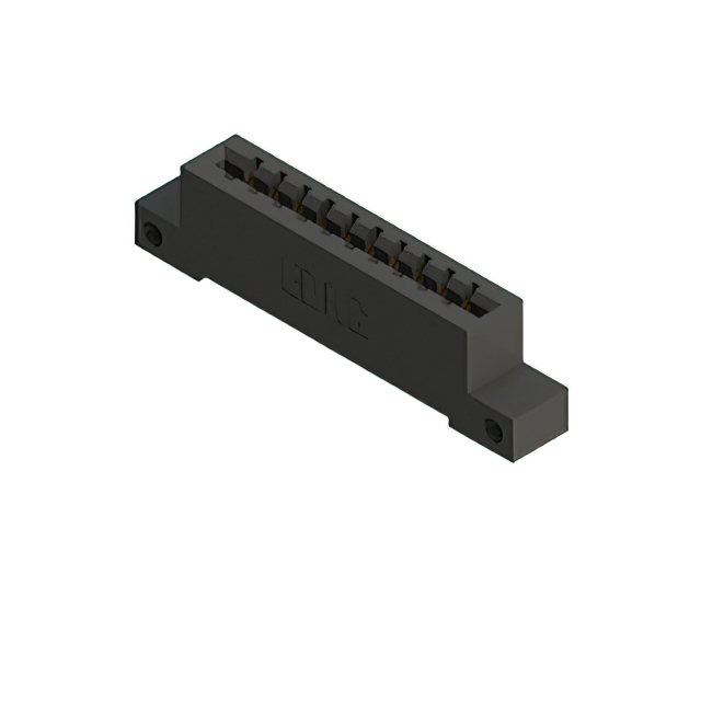 CONN EDGE SGL FMALE 10POS 0.156