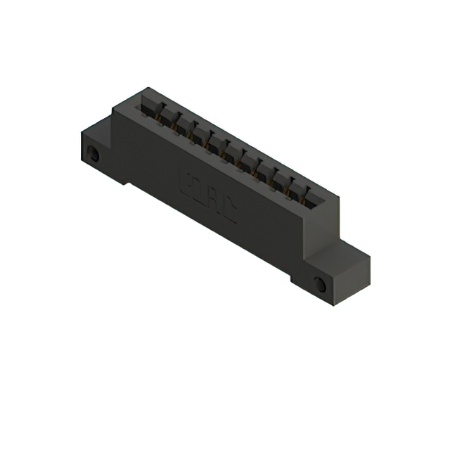 CONN EDGE SGL FMALE 10POS 0.156