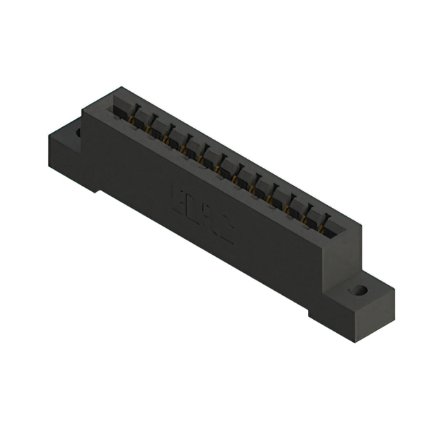 CONN EDGE SGL FMALE 12POS 0.156