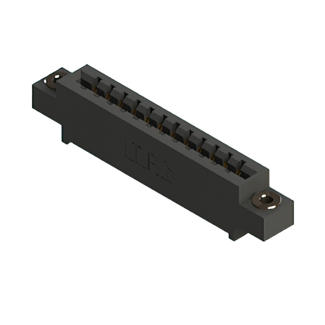 CONN EDGE SGL FMALE 12POS 0.156