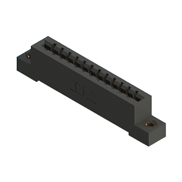 CONN EDGE SGL FMALE 12POS 0.156