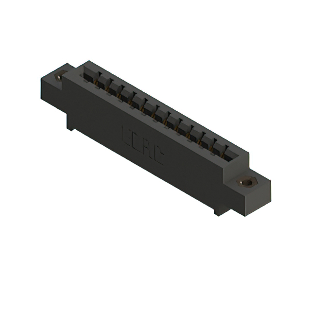 CONN EDGE SGL FMALE 12POS 0.156