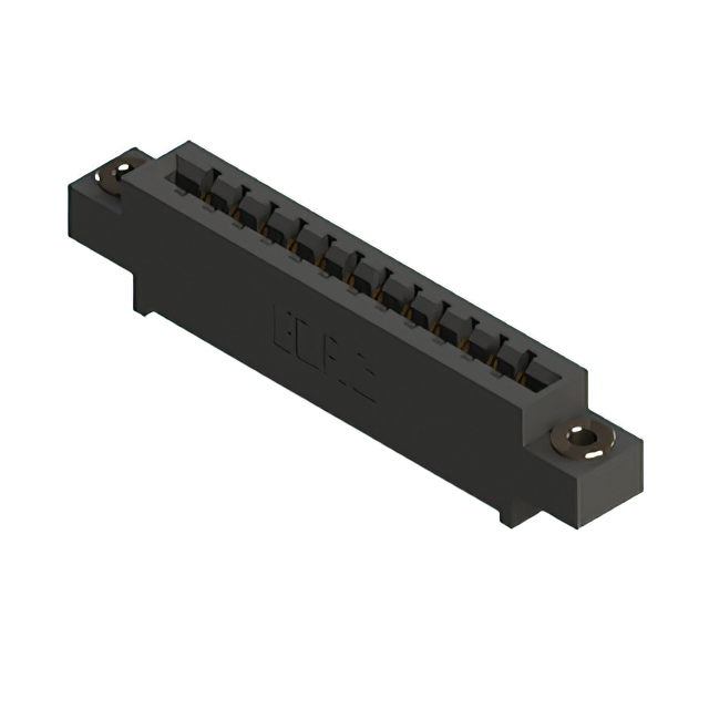 CONN EDGE SGL FMALE 12POS 0.156