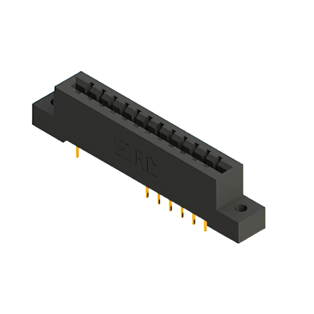 CONN EDGE SGL FMALE 12POS 0.156