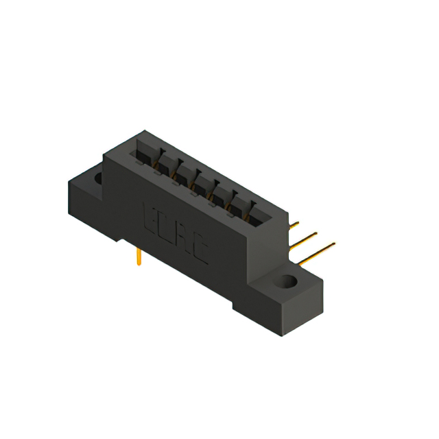 CONN EDGE DUAL FMALE 12POS 0.156