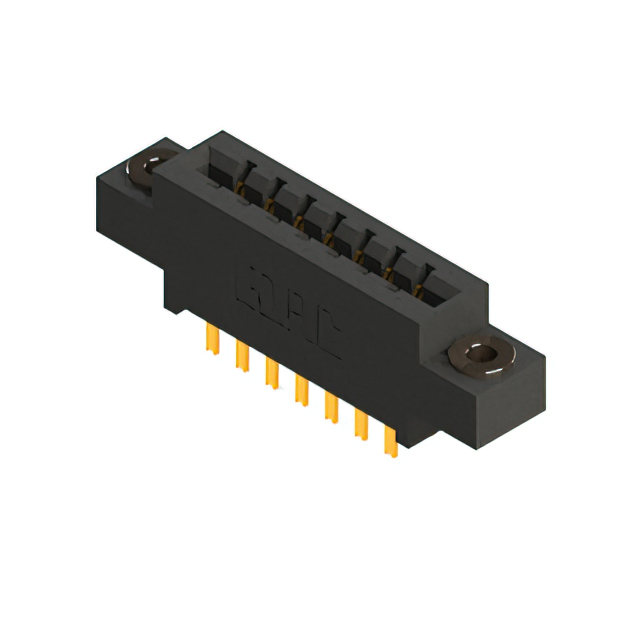 CONN EDGE DUAL FMALE 14POS 0.156