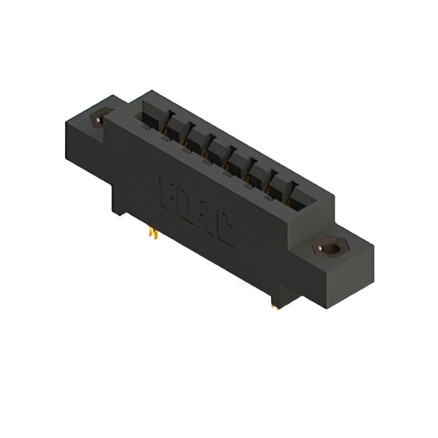 CONN EDGE DUAL FMALE 14POS 0.156