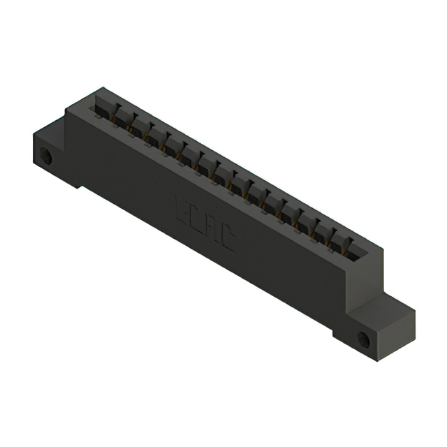 CONN EDGE SGL FMALE 15POS 0.156