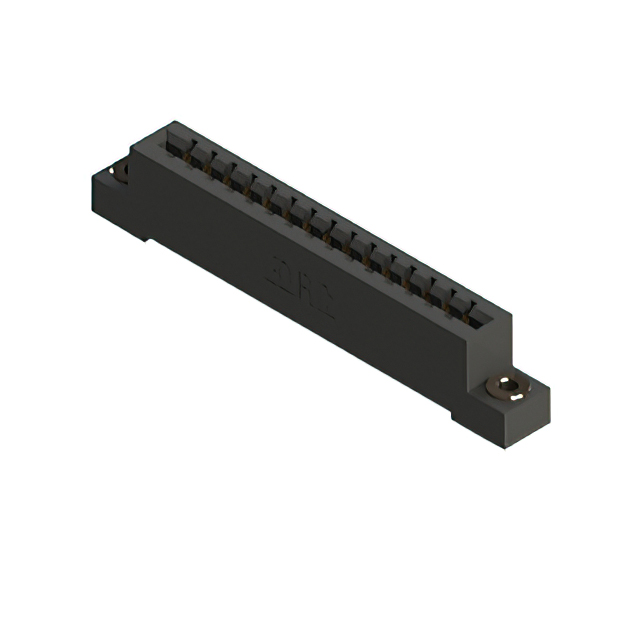 CONN EDGE SGL FMALE 15POS 0.156