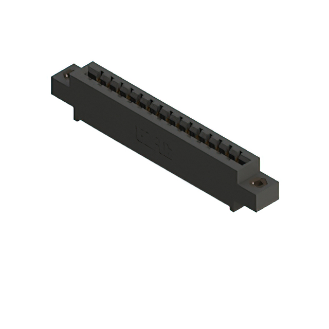 CONN EDGE SGL FMALE 15POS 0.156