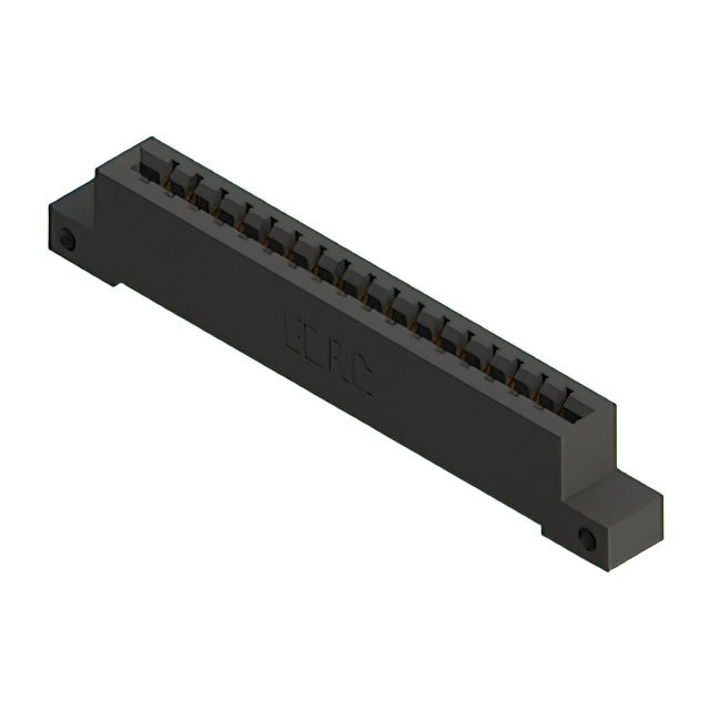 CONN EDGE SGL FMALE 17POS 0.156