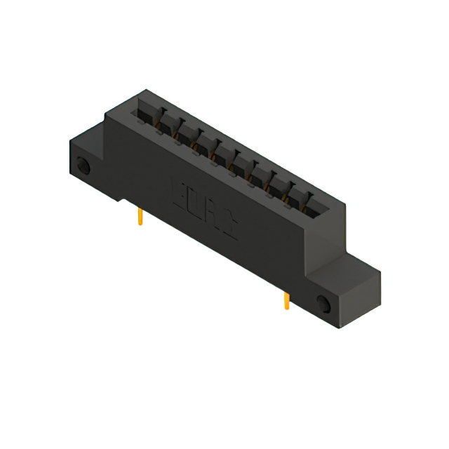 CONN EDGE DUAL FMALE 18POS 0.156