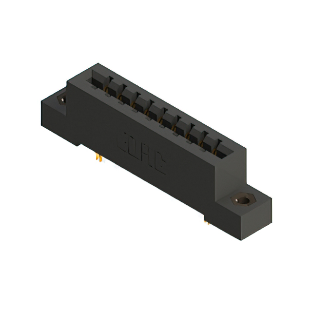 CONN EDGE DUAL FMALE 18POS 0.156