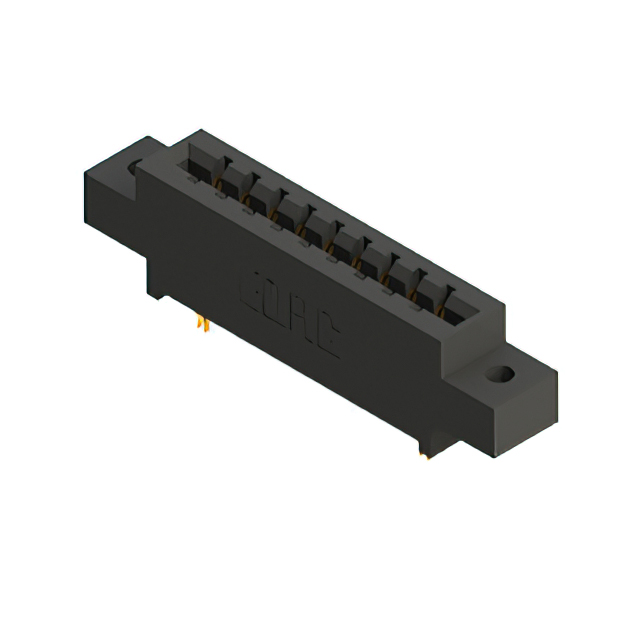 CONN EDGE DUAL FMALE 18POS 0.156
