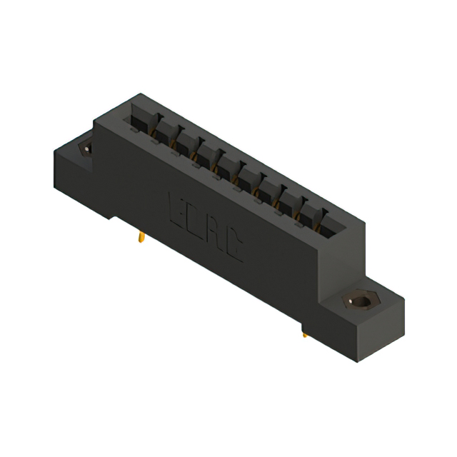 CONN EDGE DUAL FMALE 18POS 0.156