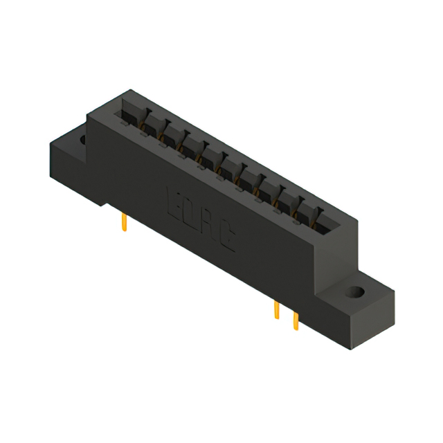 CONN EDGE DUAL FMALE 20POS 0.156