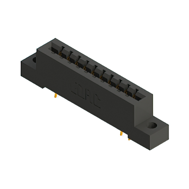 CONN EDGE DUAL FMALE 20POS 0.156