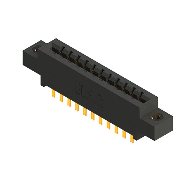 CONN EDGE DUAL FMALE 22POS 0.156