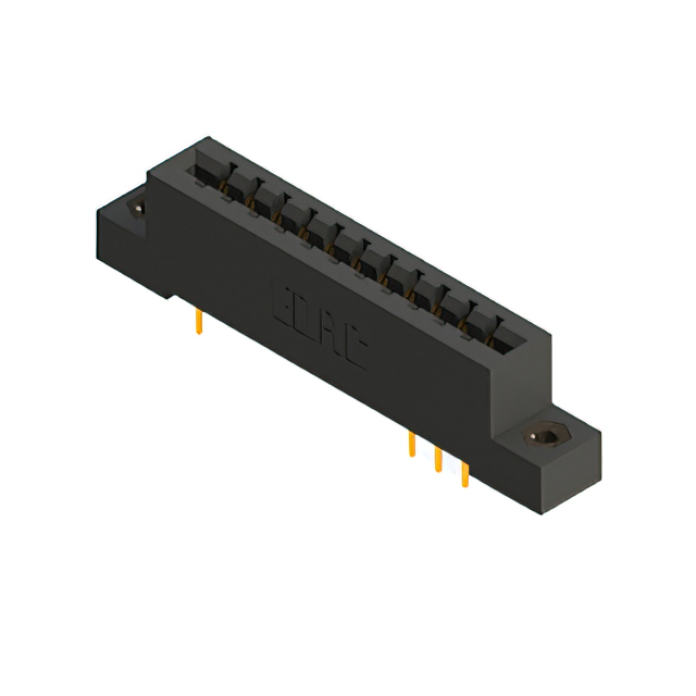 CONN EDGE DUAL FMALE 22POS 0.156
