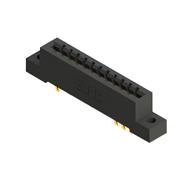 CONN EDGE DUAL FMALE 22POS 0.156