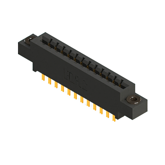 CONN EDGE DUAL FMALE 24POS 0.156