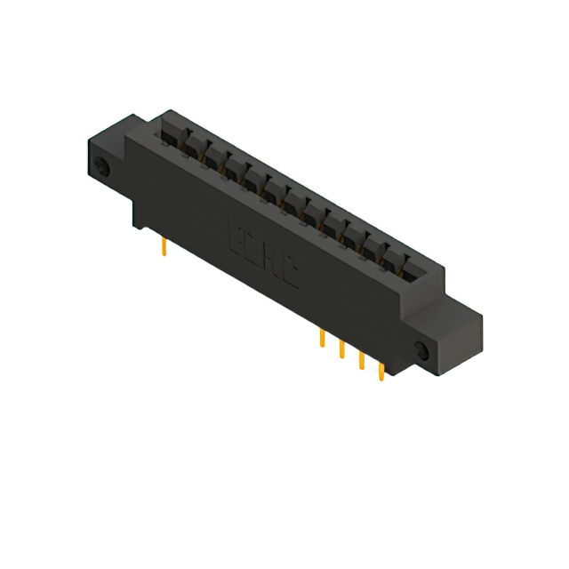 CONN EDGE DUAL FMALE 24POS 0.156