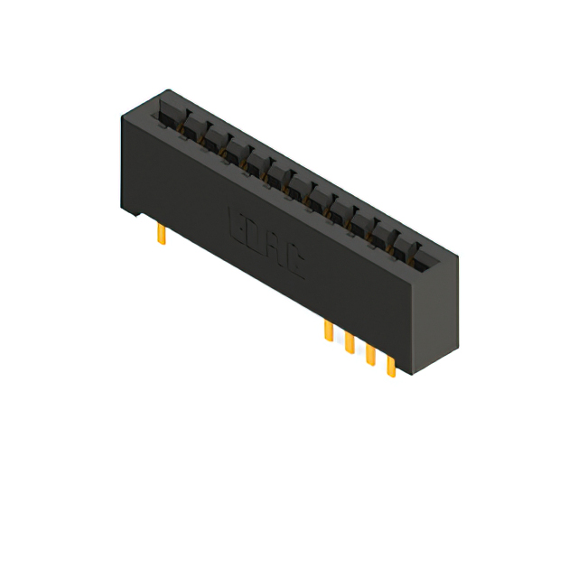 CONN EDGE DUAL FMALE 24POS 0.156