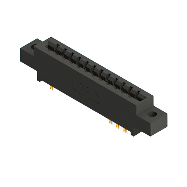 CONN EDGE DUAL FMALE 24POS 0.156