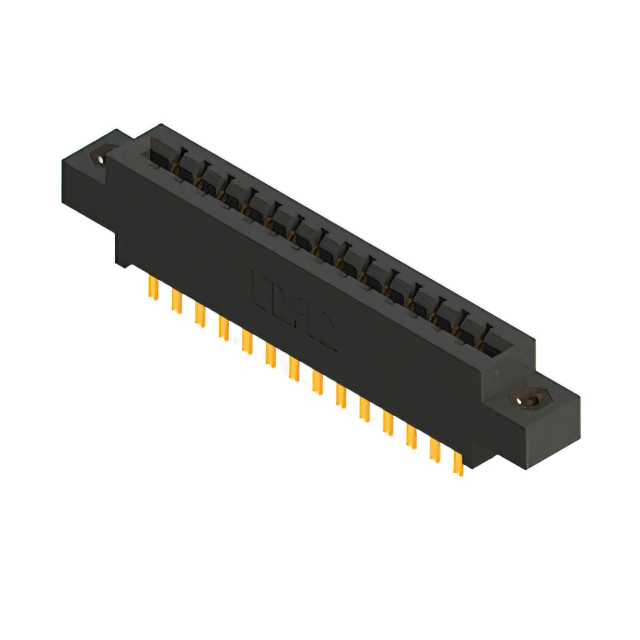 CONN EDGE DUAL FMALE 28POS 0.156