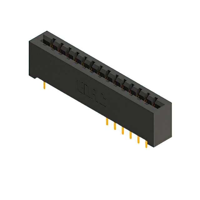 CONN EDGE DUAL FMALE 28POS 0.156