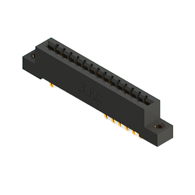 CONN EDGE DUAL FMALE 28POS 0.156