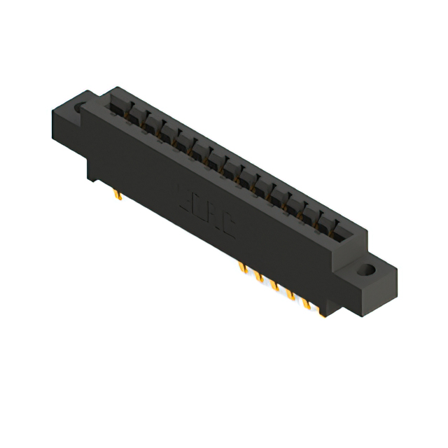 CONN EDGE DUAL FMALE 28POS 0.156