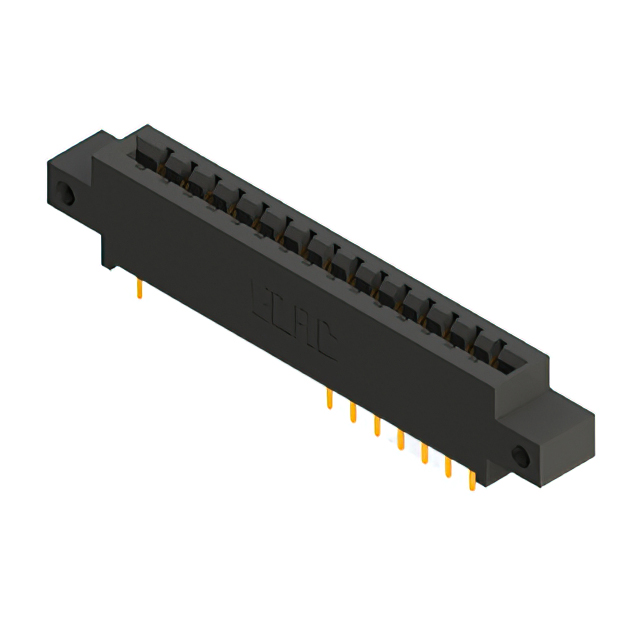 CONN EDGE DUAL FMALE 30POS 0.156