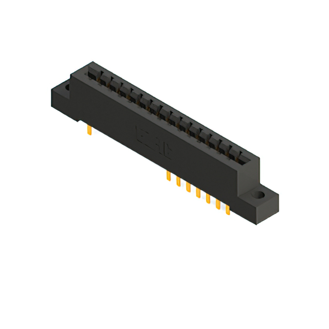 CONN EDGE DUAL FMALE 30POS 0.156