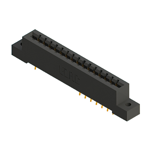 CONN EDGE DUAL FMALE 30POS 0.156