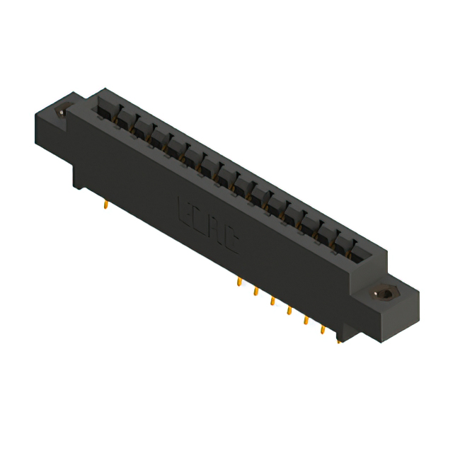 CONN EDGE DUAL FMALE 30POS 0.156