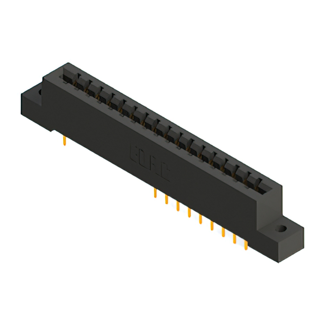 CONN EDGE DUAL FMALE 34POS 0.156