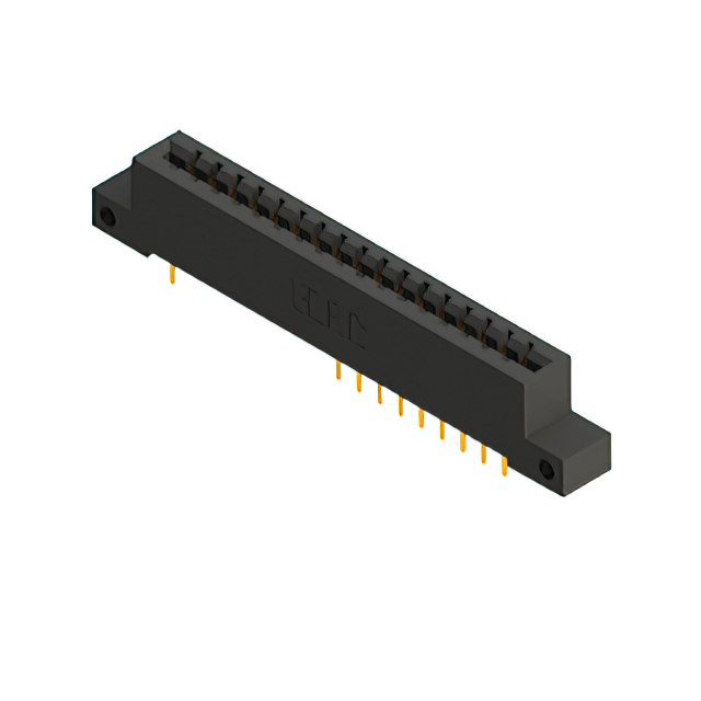 CONN EDGE DUAL FMALE 34POS 0.156