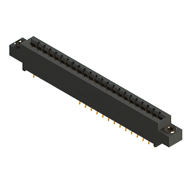 CONN EDGE DUAL FMALE 44POS 0.156