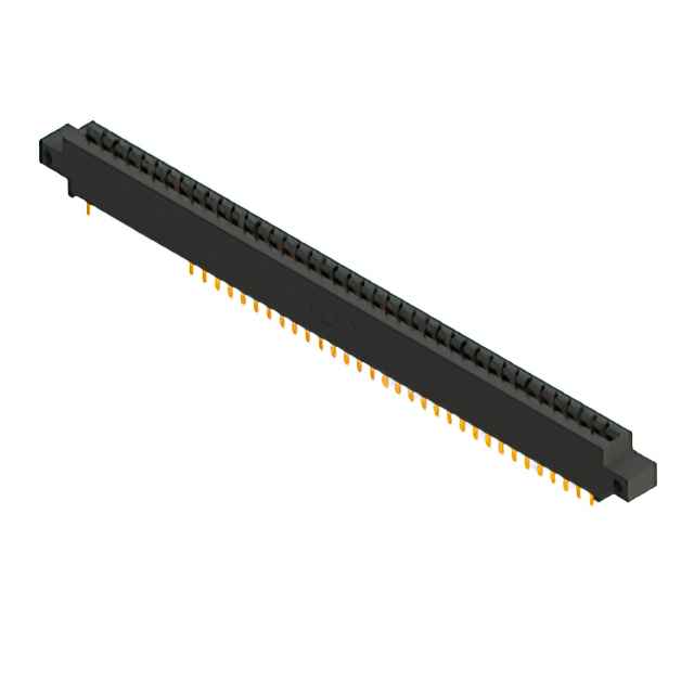 CONN EDGE DUAL FMALE 80POS 0.156