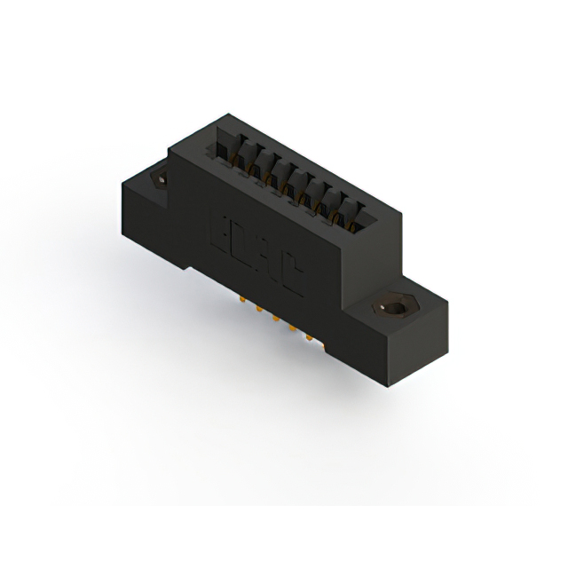 CONN EDGE SINGLE FML 8POS 0.100
