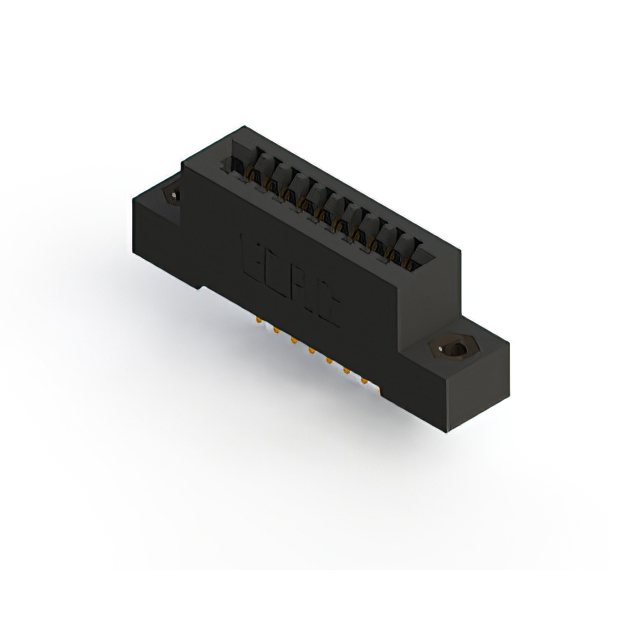 CONN EDGE SINGLE FML 10POS 0.100