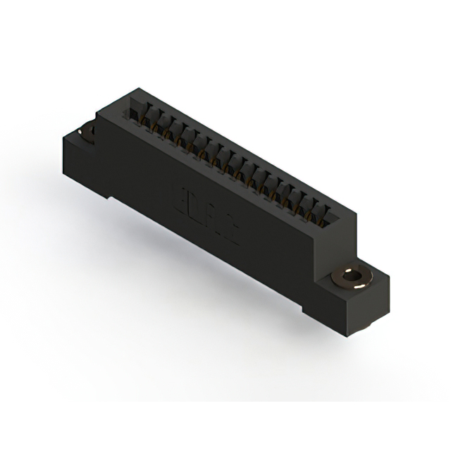 CONN EDGE SINGLE FML 16POS 0.100