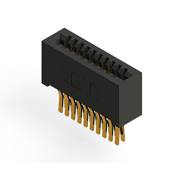 CONN EDGE DUAL FMALE 20POS 0.100