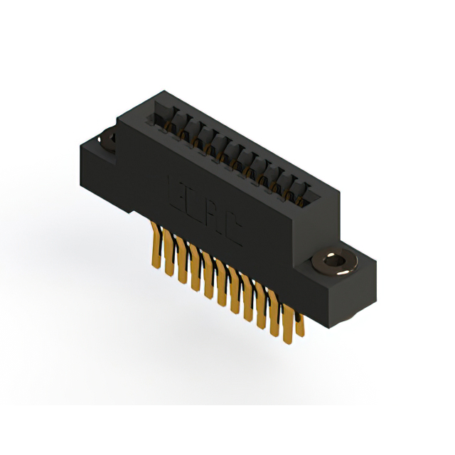 CONN EDGE DUAL FMALE 22POS 0.100