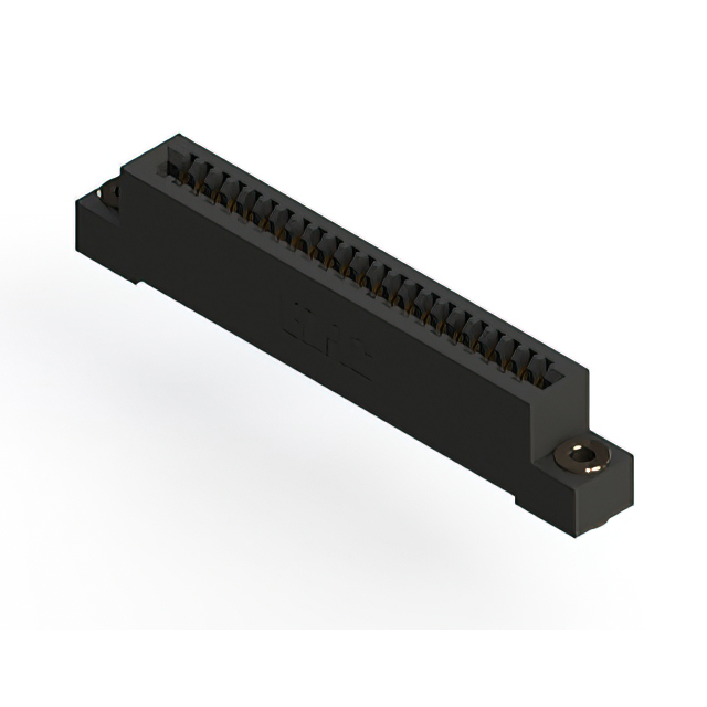 CONN EDGE SINGLE FML 23POS 0.100