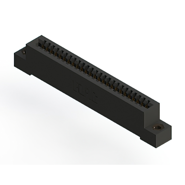 CONN EDGE SINGLE FML 25POS 0.100