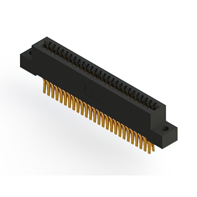 CONN EDGE DUAL FMALE 52POS 0.100